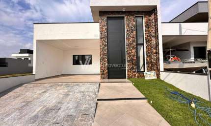 Casa em condomínio fechado com 3 quartos à venda na Avenida Luiz Greco, 600, Vila Monte Alegre, Paulínia, 150 m2 por R$ 860.000