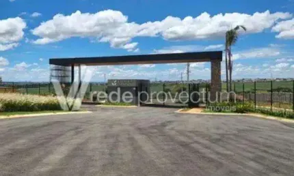 Terreno em condomínio fechado à venda na Estrada Municipal PLN, s/n°, São Bento, Paulínia por R$ 215.000