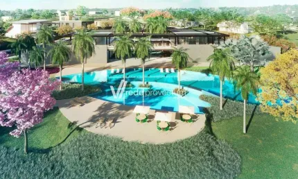 Terreno em condomínio fechado à venda na Avenida Aristóteles Costa, 1000, Jardim Fortaleza, Paulínia por R$ 330.000