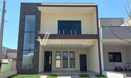 Casa em condomínio fechado com 3 quartos à venda na Avenida Luiz Greco, 600, Vila Monte Alegre, Paulínia, 191 m2 por R$ 1.300.000
