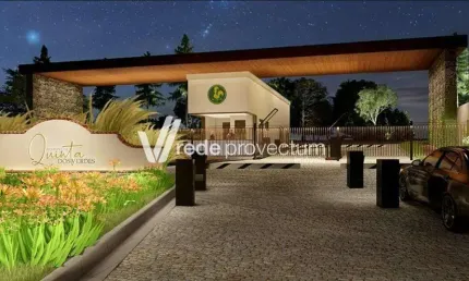 Terreno em condomínio fechado à venda na avenida presidente juscelino kubitschek de oliveira, 2900, parque brasil 500, paulínia por r$ 440.000