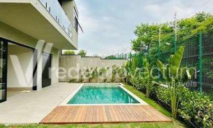 Casa em condomínio fechado com 5 quartos à venda na Rua das Palmas, 1, Alphaville Dom Pedro, Campinas, 380 m2 por R$ 4.350.000