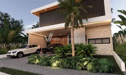 Casa em condomínio fechado com 4 quartos à venda na Rua Sebastião Cardoso, 168, Parque Brasil 500, Paulínia, 366 m2 por R$ 3.290.000