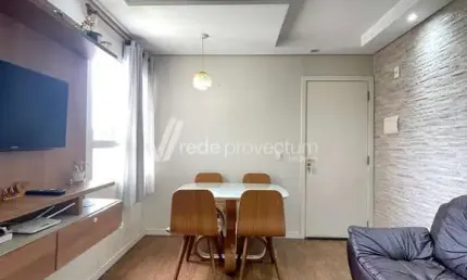 Apartamento com 2 quartos à venda na rua emerson da silva berton, 411, jardim do lago continuação, campinas, 50 m2 por r$ 215.000