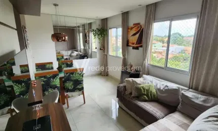 Apartamento com 2 quartos à venda na Rua Lucindo Silva, 299, Parque Fazendinha, Campinas, 54 m2 por R$ 290.000