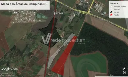 Terreno à venda na Rodovia Professor Zeferino Vaz, Km 9, Betel, Paulínia por R$ 50.000.000