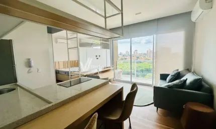 Apartamento com 1 quarto para alugar na rua alecrins, 370, cambuí, campinas, 39 m2 por r$ 4.200