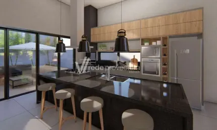 Casa em condomínio fechado com 3 quartos à venda na rua bortolo martins, 1336, barão geraldo, campinas, 145 m2 por r$ 1.150.000