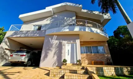 Casa em condomínio fechado com 3 quartos à venda na Rua Mariazinha Leite Campagnolli, 1, Parque Xangrilá, Campinas, 375 m2 por R$ 2.950.000