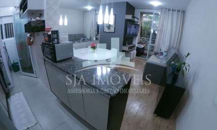 Apartamento a venda no bairro do Belem 59m2, 3 dormitorios  sendo 1 suite,  sala com varanda e 1 vaga de garagem.