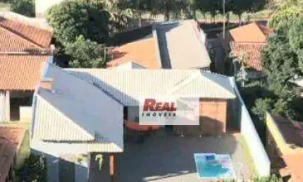 Rancho com 3 dormitórios à venda, 160 m² por R$ 590.000 - Condomínio Residencial Itapoã - Santo Antônio do Aracanguá/SP