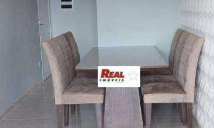 Apartamento com 2 dormitórios para alugar, 52 m² por R$ 1.700/mês - Residencial Capuano - Birigüi/SP