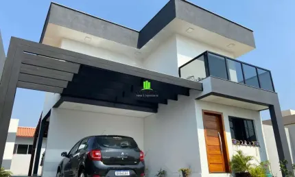 Casa em condomínio fechado com 4 quartos à venda na Um, 175, Parque dos Buritis, Lagoa Santa por R$ 835.000