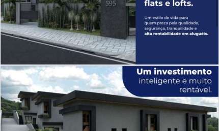 Flat à venda na Das Palmeiras, 00001, Recanto do Poeta Um, Lagoa Santa por R$ 220.000