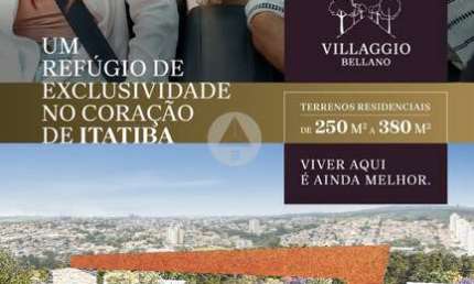 Terreno à venda na Avenida Benedito Alves Barbosa Sobrinho, Residencial Reserva Bellano, Itatiba, 250 m2 por R$ 222.000