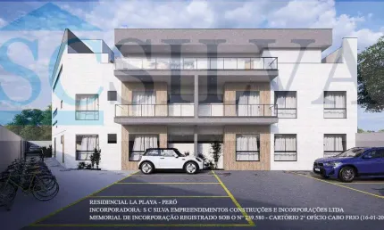 Apartamento dois quartos à venda no bairro Peró (em construção)