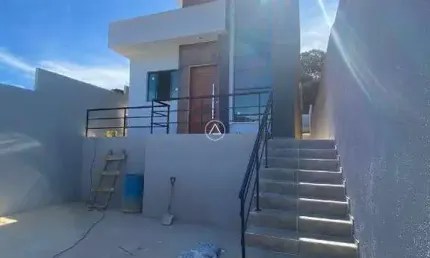 Atlântica imoveis tem excelente Casa com 3 dormitórios à venda, 90 m² por R$ 400.000 - Extensão Serramar - Rio das OstrasRJ