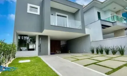 Atlântica Imóveis tem excelente casa com 3 dormitórios à venda, 221 m² por R$ 1.290.000 - Vale dos Cristais - Macaé/RJ.