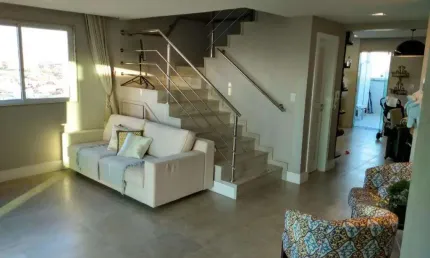 Atlântica Imóveis tem excelente Cobertura com 3 dormitórios à venda, 155 m² por R$ 1.300.000,00 - Riviera Fluminense - Macaé/RJ