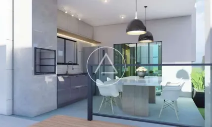 Casa Nova e Sofisticada em Alphaville - 4 Suítes, Área Gourmet e Piscina - R$ 1.680.000