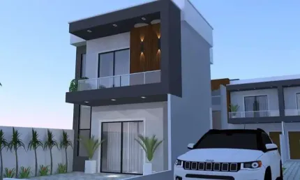 Atlântica imoveis tem excelente Casa com 2 dormitórios à venda, 82 m² por R$ 310.000 - Extensão Serramar - Rio das Ostras/RJ