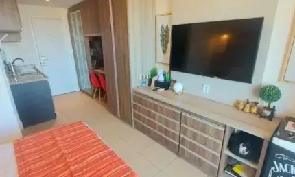 Flat com 1 dormitório, 28 m² - venda por r$ 220.000,00 - imbetiba - macaé/rj