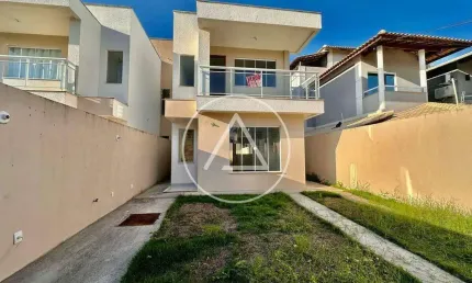 Casa à venda, 3 quartos, 2 suítes, 2 vagas, Ouro Verde - Rio das Ostras/RJ