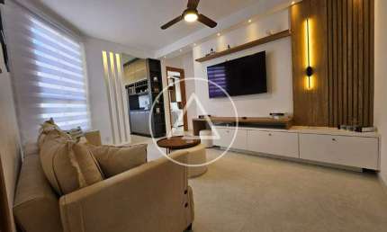 Atlântica imóveis tem excelente apartamento à venda, por R$ 349.000,00