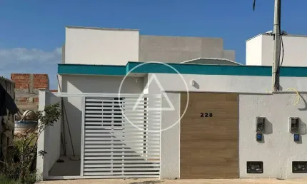 Atlântica Imóveis tem excelente Casa nova Linear 2 quartos Atlântico Norte para venda por R$240.000,00