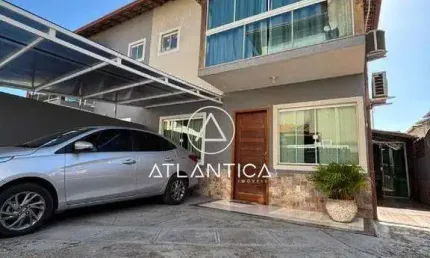 Atlântica imóveis tem excelente casa à venda, por r$ 360.000,00 - rio das ostras/ rj