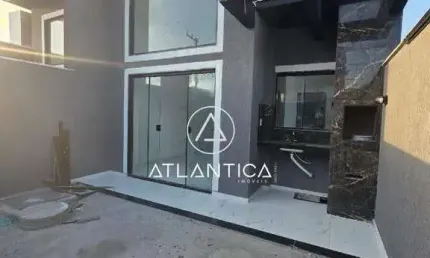 Atlântica imóveis tem excelente casa à venda, por r$ 300.000,00 - rio das ostras/ rj