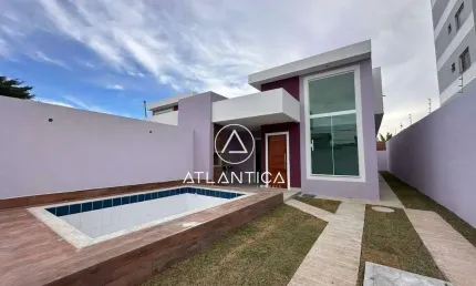 Atlântica imóveis tem excelente casa à venda, por r$ 550.000,00 - rio das ostras/ rj