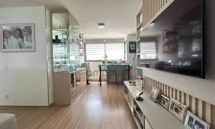 Apartamento mobiliado andar alto frente ao catuai shopping