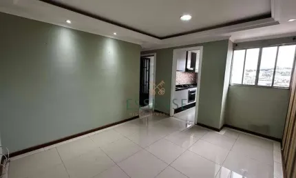 Apartamento à Venda de 49 m² na Vila Perracini em Poá/SP: 02 dormitórios