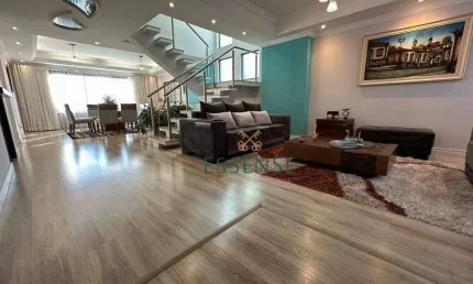 Sobrado de Alto Padrão à Venda de 353 m² no Jardim Carlos Cooper em Suzano/SP: 03 dormitórios