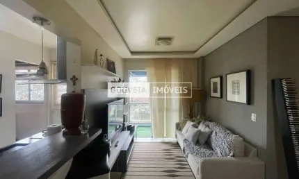 Apartamento com 2 dormitórios, 66 m², à venda por r$ 425.000 - bacacheri, curitiba (pr)