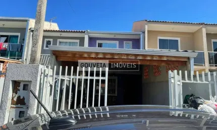Sobrado com 2 Dormitórios, 65,60 m², à venda por R$ 370.000 - Cidade Industrial, Curitiba (PR)