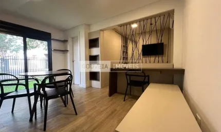 Studio garden com 1 dormitório, 27 m², à venda por r$ 380.000 - água verde, curitiba (pr)