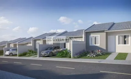 Entrega | Março/2027 - Casa 2 Dormitórios, 42 m², à venda por R$ 239.263 - Iguaçu, Fazenda Rio Grande (PR)