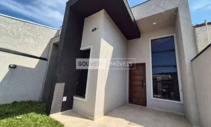 Casa 3 Dormitórios, 1 Suíte, 59 m², à venda por R$ 399.000 - Eucaliptos, Fazenda Rio Grande (PR)