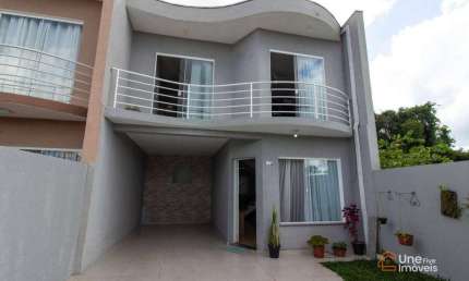 Casa em condomínio fechado com 3 quartos à venda na Estrada Água Mineral, 407, Jardim Busmayer, Campo Largo