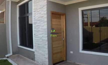 Casa com 3 quartos à venda na Gralha Azul, Fazenda Rio Grande , 74 m2 por R$ 445.000