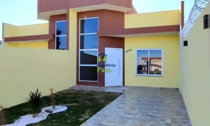 Casa com 3 quartos à venda na Gralha Azul, Fazenda Rio Grande , 90 m2 por R$ 399.000