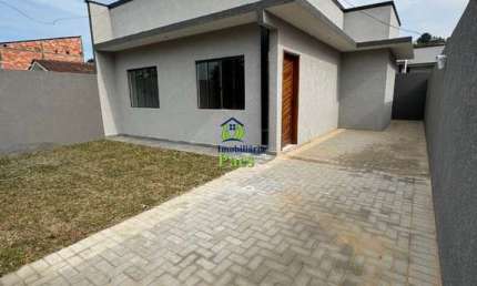 Casa com 2 quartos à venda no Iguaçu, Araucária  por R$ 490.000