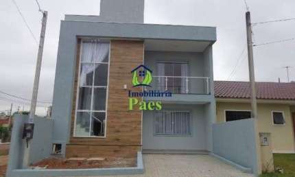 Casa com 4 quartos à venda na Santa Terezinha, Fazenda Rio Grande  por R$ 750.000