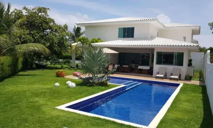 Casa para Venda em Camaçari, GUARAJUBA, 6 dormitórios, 5 suítes, 5 banheiros, 4 vagas