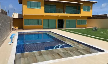 Casa para Venda em Camaçari, BARRA DE JACUIPE, 5 dormitórios, 2 suítes, 2 banheiros, 4 vagas