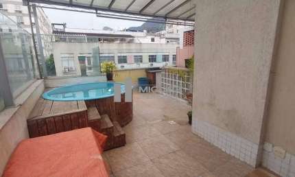 Rua Doutor Satamini - Praça Afonso Pena -  Cobertura com 3 quartos, Piscina, churrasqueira, 3 vagas.