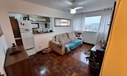 Apartamento a venda - Rua Joaquim Palhares - Sala, 2 quartos - Praça da Bandeira - Código 19082