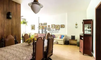 Apartamento a venda - Rua Antônio Basílio com 4 quartos / sendo 1 suíte, 1 banheiro social, 1 lavabo, 1 vaga escritura, Tijuca - Rio de Janeiro